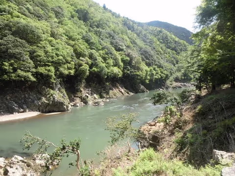 Hozukyo Nature Walking Guide Tour to Mizuo ( hidden course Kyoto north-west of Arashiyama )