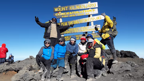 Trekking/hiking Mount Kilimanjaro 7 days via Rongai Route
