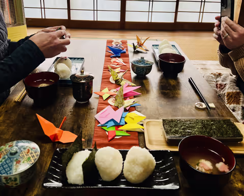 Harmony Jurney : Onigiri Making, Paper Crane Folding & Peace Memorial Park