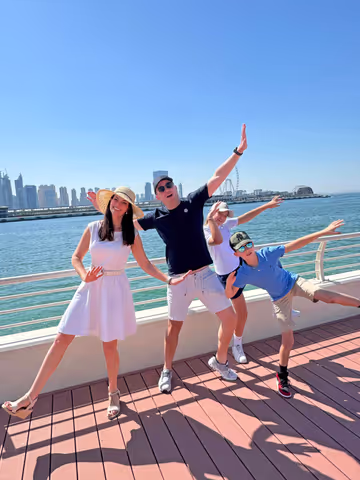 Dubai Full Day Guided City Tour with Blue Mosque & Hotel Pickup