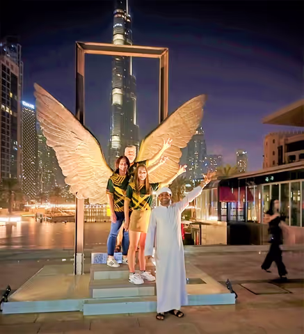 Dubai By Night: Private City Layover with Transfer