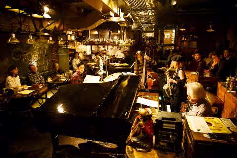 Jazz night in Kichijoji + Harmonica Yokocho