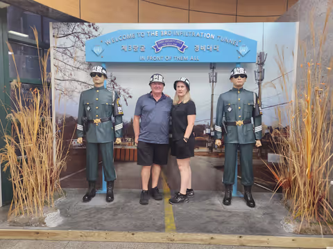 DMZ tour and Suspension Bridge