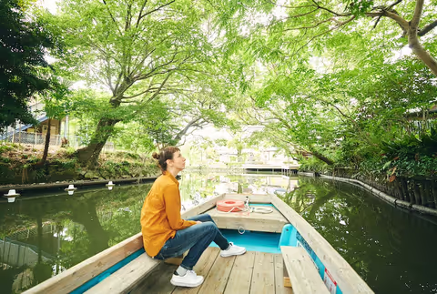 Yanagawa River Cruising and Dazaifu Tenmagu