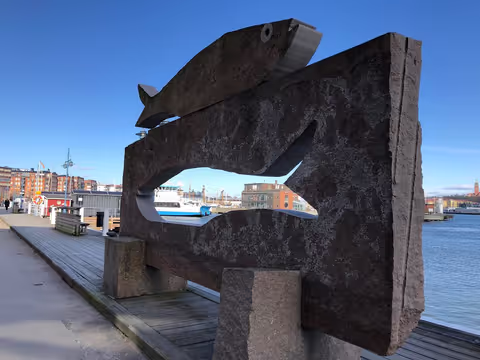 Northern shoreline Gothenburg it's history and today
