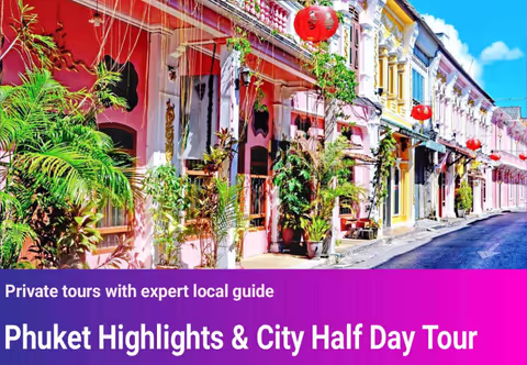 Phuket Highlights & City Half Day Tour without Retail Stops