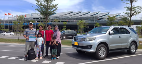 Phu Bai Airport (HUI) to Hue by private car