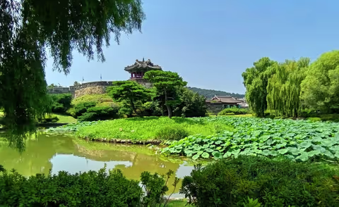 Suwon Hwaseong Castle and More, all-day by bullet-train