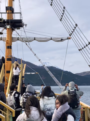 Mount Fuji view onsen and shopping in Gotemba and Hakone one-day trip from Tokyo