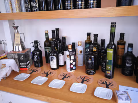 Olive oil tasting, Ancient salt mine and Wine tasting Private Full Day Tour