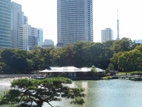 Relax at Hamarikyu Gardens ＆ Ueno Park/Tsukiji Outer Market