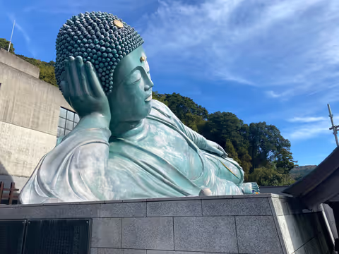 Nanzoin -the world biggest Bronze Buddha ,stunning  garden and Oasis of Fukuoka people , Ohori park