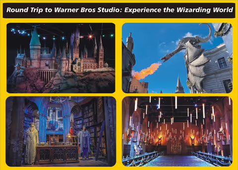 Warner Bros. Studio -Making of Harry Potter - 6 Seater MPV