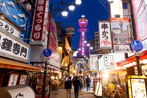 Flavors of the Night: Eating and Exploring Through Osaka’s Soul