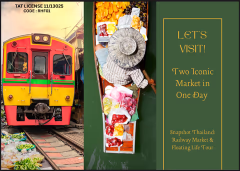 Snapshot Thailand: Railway Market & Floating Life Tour
