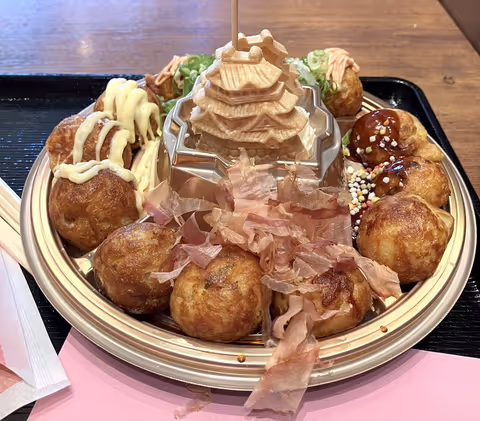 Local Cousin Hopping in Osaka Gourmet City