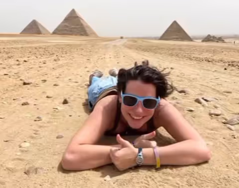 Giza Pyramids and the Grand Egyptian Museum " GEM "