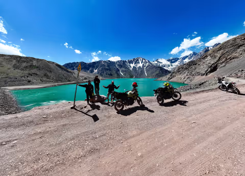 Mototour into the Andes