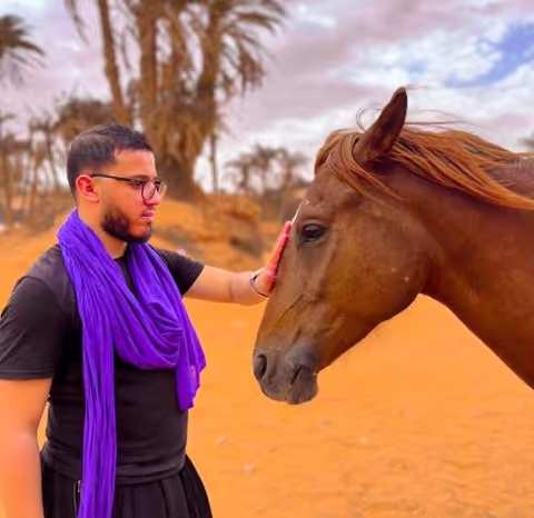 Horseback Tour : Ghardaïa Oasis Ride; Culture & Canter.