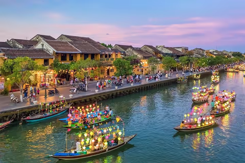 From Da Nang I Full-Day Tour to Marble Mountains & Hoi An by Car (1-4 pax)