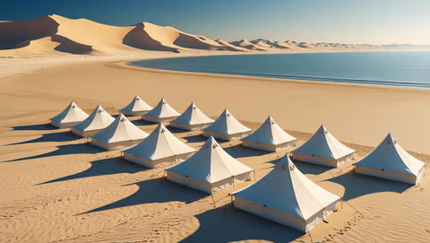 Ras Mohamed National Park Overnight Camping By the Open Sea