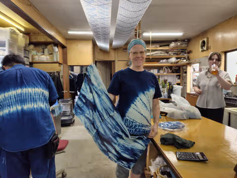 Aizome Indigo Dyeing Experience Course in Gotemba – 3 hrs