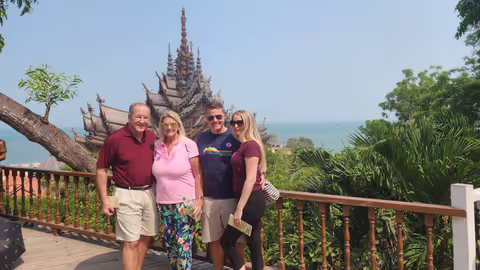 Laem Chabang: Pattaya Highlights with Sanctuary of Truth -  Private Car Tour (Sedan, SUV, Minivan)