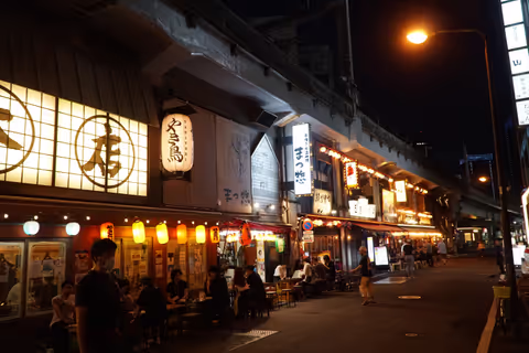 Retro Izakaya Night Walk: Ginza to Shimbashi