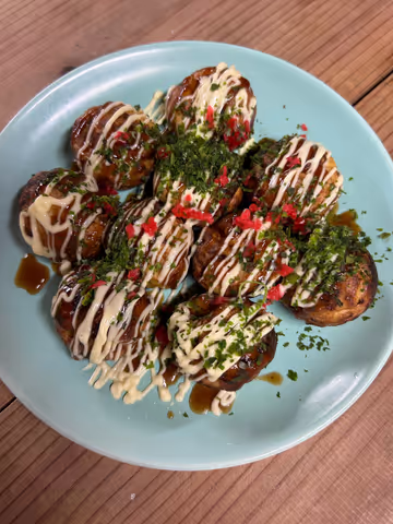 Takaoka local Takoyaki making