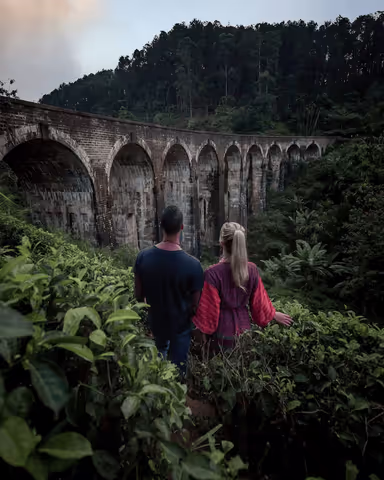 Romantic Sri Lanka Couple’s Tour by Private SUV (Seats Up to 3 Guests)