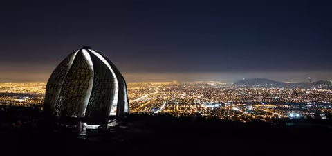 Self guided- Bahá'i Temple Tour (by Private Van or Sprinter and walking)