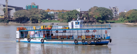 The kolkata heritage walk with boat ride and local transport