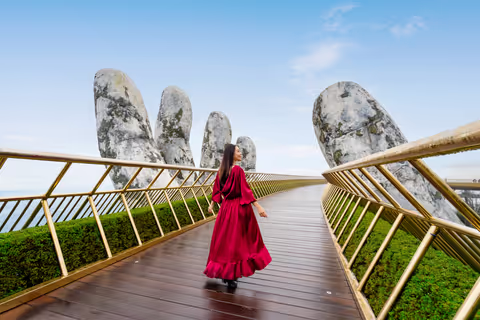 Soar Above the Clouds: Bana Hills & Marble Mountain Tour From Chan May Port (1-15 pax)