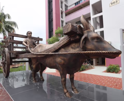 Till the cows come home......to Little India