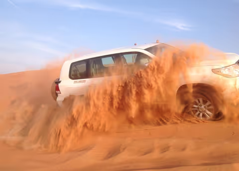 Dubai Desert Safari Tours with Dune Bashing and BBQ Dinner