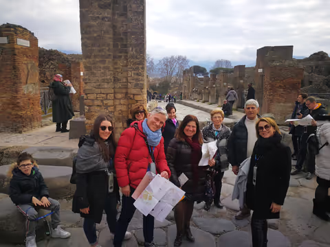 Amalfi Coast tour with Pompeii, Sorrento, and Positano (Mercedes up to 8 pax)