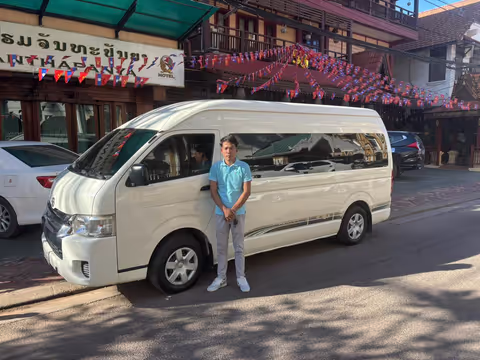 Vientiane City Highlights Self-Guided Chauffeur Tour (TOYOTA HiAce 8 pax)