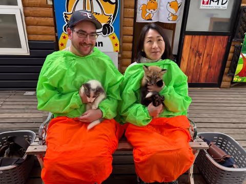 Shiroishi castle and Fox village