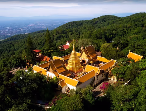 Chiang Mai Forest Temples & Doi Suthep Experience 5-Hour Private SUV Tour (Up to 4 Pax)