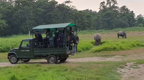 Chitwan National Park: 1 Full day Jungle Safari Canoeing, Jungle Walk and Jeep Safari