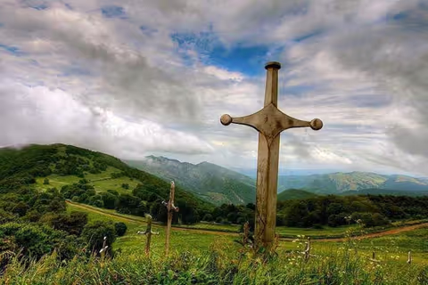Didgori Battle Memorial and Tiny German village in Georgia
