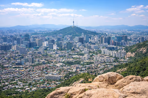 Inwangsan Mountain Seoul City View Hike