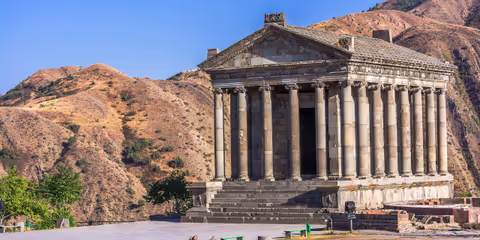 Garni Temple, Geghard Monastery, Garni Canyon Symphony of stones , Arch of Charents , Lavash baking.