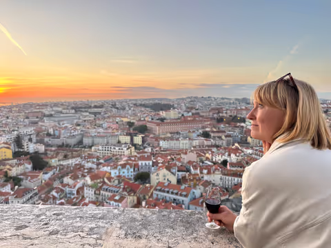 Lisbon Walking Tour: 7 Best Viewpoints with Wine