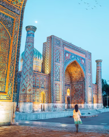 Samarkand City Tour:  Visiting Historical Monuments, Museums, Bazaar.