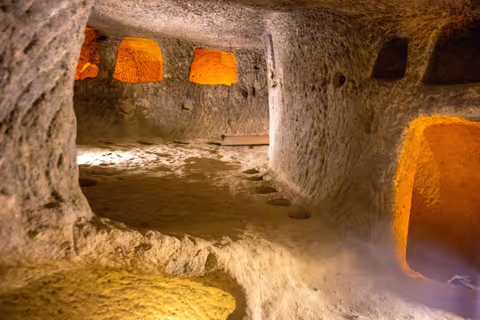Cappadocia Green Tour: Underground City, Selime Monastery & Scenic Valleys (by private Van)