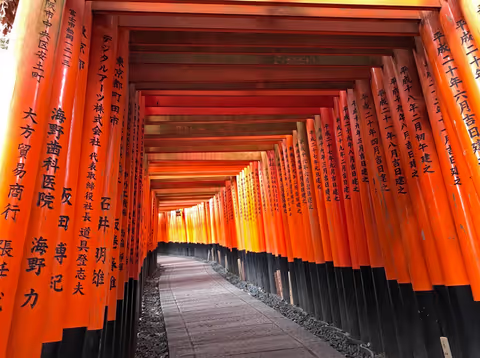 Fushimi Inari & Thousand Torii Gates Tour