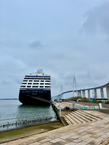 Cruise ship tour in Kanazawa