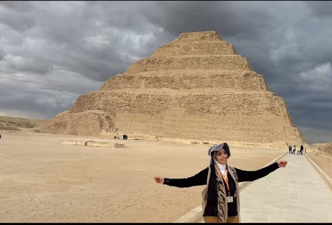 All inclusive private tour to Saqqara (tickets, lunch,car&driver, Egyptologist) 10% to stray animals