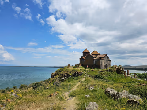 A Scenic tour of lake Sevan's shores. Noratus, Hayravank, Mikayelyan family farm, Sevanavank.